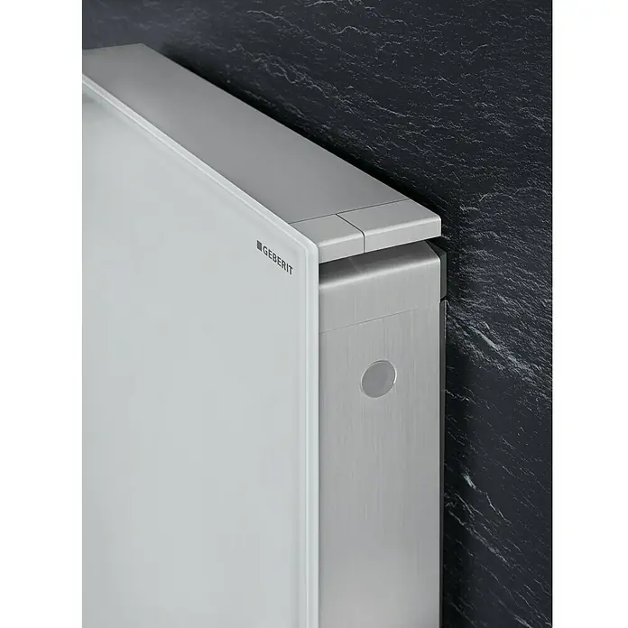 Geberit Sanitarni modul za zidnu WC školjku Monolith - 2-količinsko ispiranje, 10,6 x 50,5 x 114 cm, Bijele boje