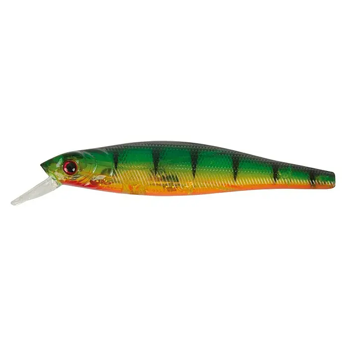 Westline Wobbler Minman 105 - Zielfisch: Zander/Hecht, 10,5 cm, Mit Drillingen, PE - Vorderansicht