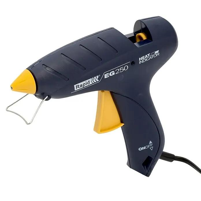 Rapid Heißklebepistolen-Set EG250 - Durchmesser Klebepatrone: 12 mm, +180 °C bis +200 °C, 250 W