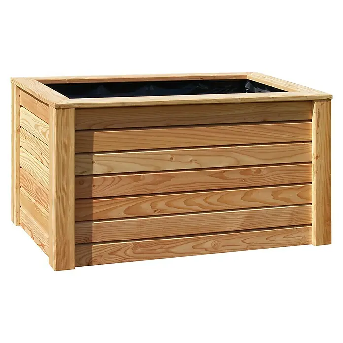 Hochbeet Rhombus - 120 x 60 x 60 cm, Natur, Holz