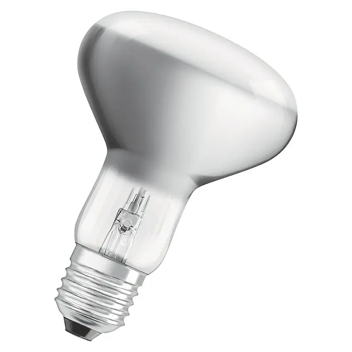 Osram Halogenlampe Eco Pro Classic R80 - 46 W, E27, 1 Stk., Warmweiß - Rechte Seitenansicht