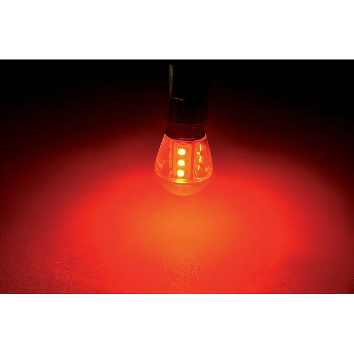 Talamex LED-Navigationsleuchtmittel für Boote - 0,9 W, 10 V - 30 V, Lichtfarbe: Rot