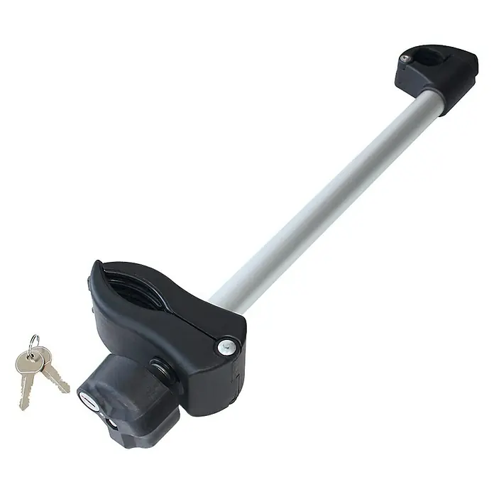 Eufab Rahmenhalter - Lang, Durchmesser: 30 mm - Vorderansicht
