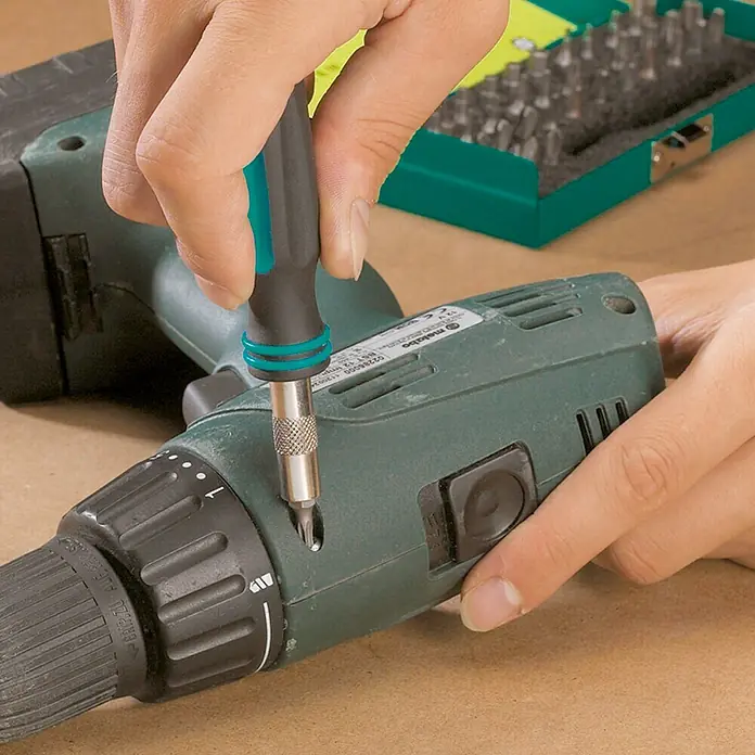 Wolfcraft Bit-Set Safety-Bit-Box - 31 -tlg.