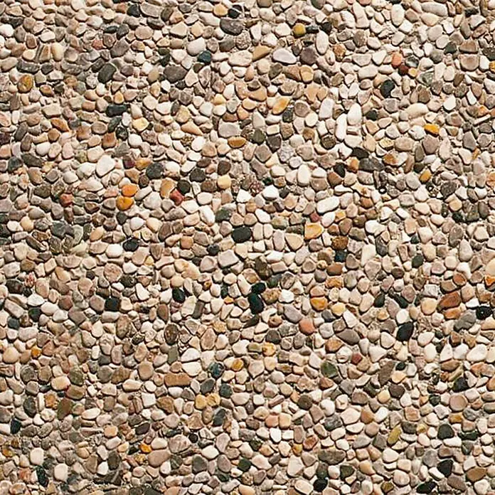 Stone Garden Waschbetonplatte Picola - Natur/Beige, L x B x S: 40 x 40 x 3,7 cm