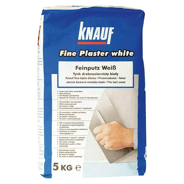 Knauf Feinputz - Weiß, 5 kg