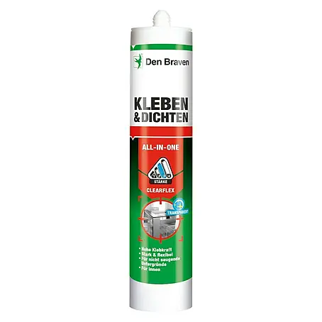 Den Braven  Klebstoff Clearflex