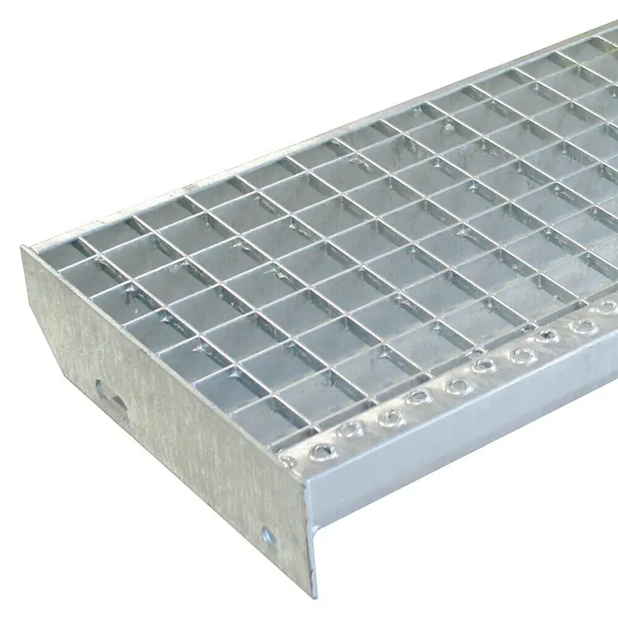 Treba Frewa Alaska Treppenstufe Gitterrost - Stahl, L x B: 80 x 27 cm
