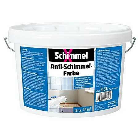 SchimmelX  Wandfarbe Anti-Schimmel