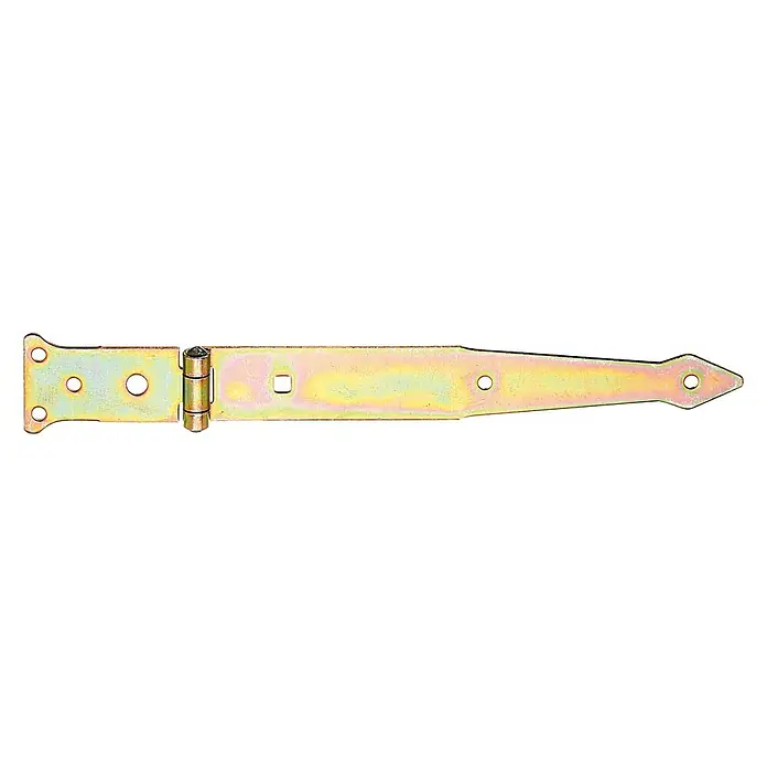 Stabilit Okov za vrata - Š x V: 252 x 48 mm, Debljina: 2,5 mm, Pocinčano - Pogled sprijeda