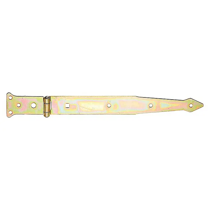 Stabilit Okov za vrata - Š x V: 302 x 48 mm, Debljina: 2,5 mm, Pocinčano - Pogled sprijeda