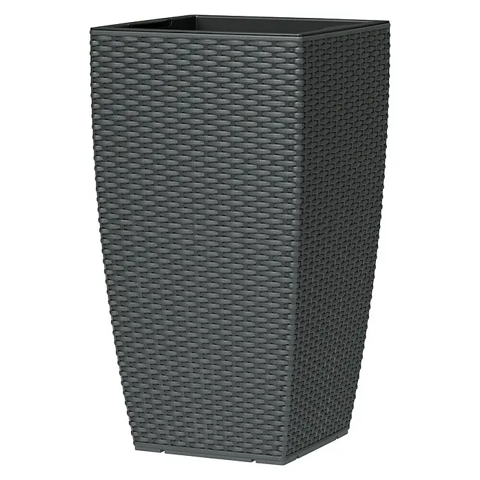 Poétic Casa Mesh Pflanzensäule Casa Mesh - Außenmaß (L x B x H): 30 x 30 x 57 cm, Kunststoff, Granit - Ansicht von oben