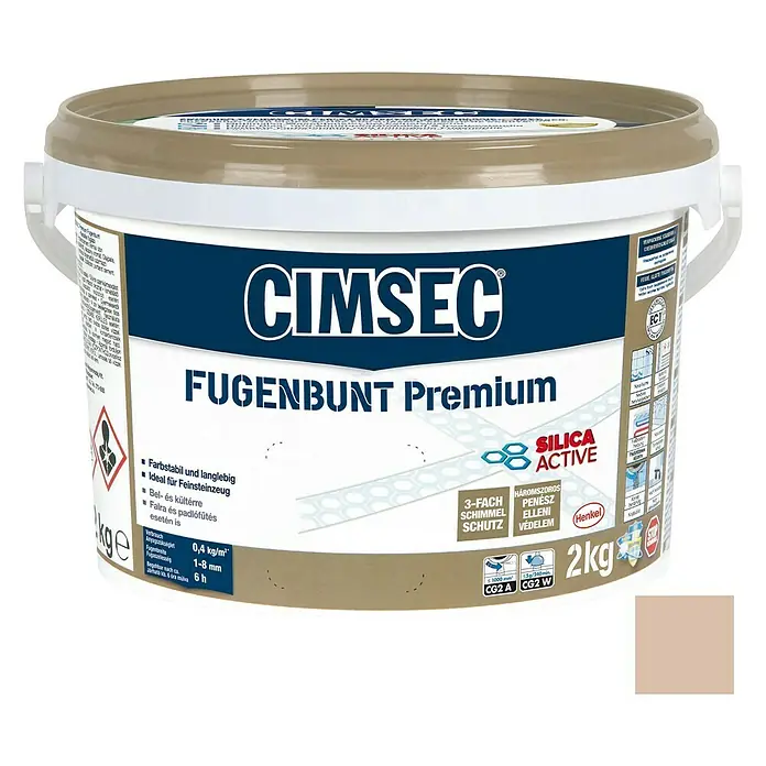 Cimsec Fugenmörtel Fugenbunt Premium - Bahama Beige, 2 kg