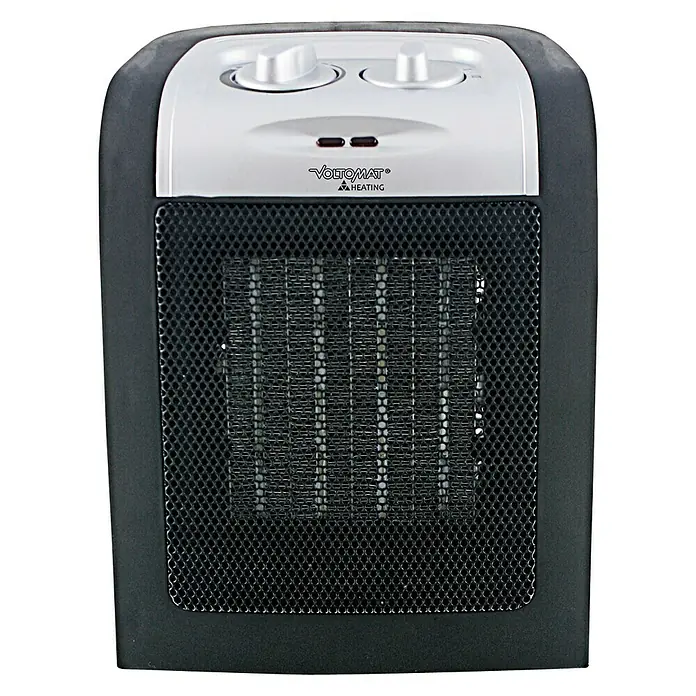 Voltomat HEATING Keramička ventilatorska grijalica FH-106145.4 - 1.800 W, Visina: 22 cm, S termostatom