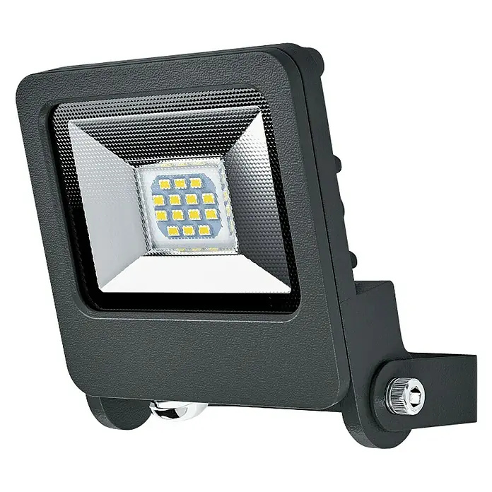 Ledvance LED-Strahler Endura Flood - Anthrazit, 10 W, IP65 - Vorderansicht