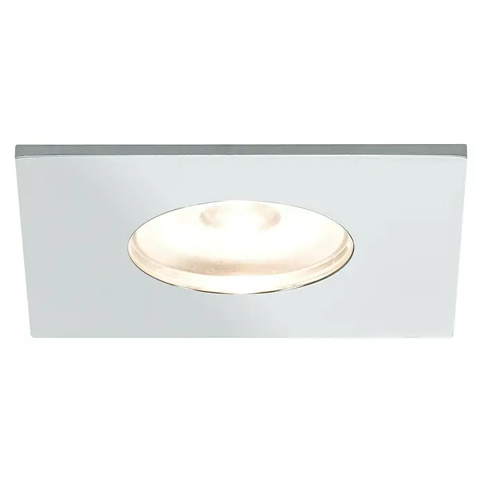 Paulmann Micro Line LED-Einbauleuchte Mini - 1 W, Chrom, Warmweiß - Vorderansicht
