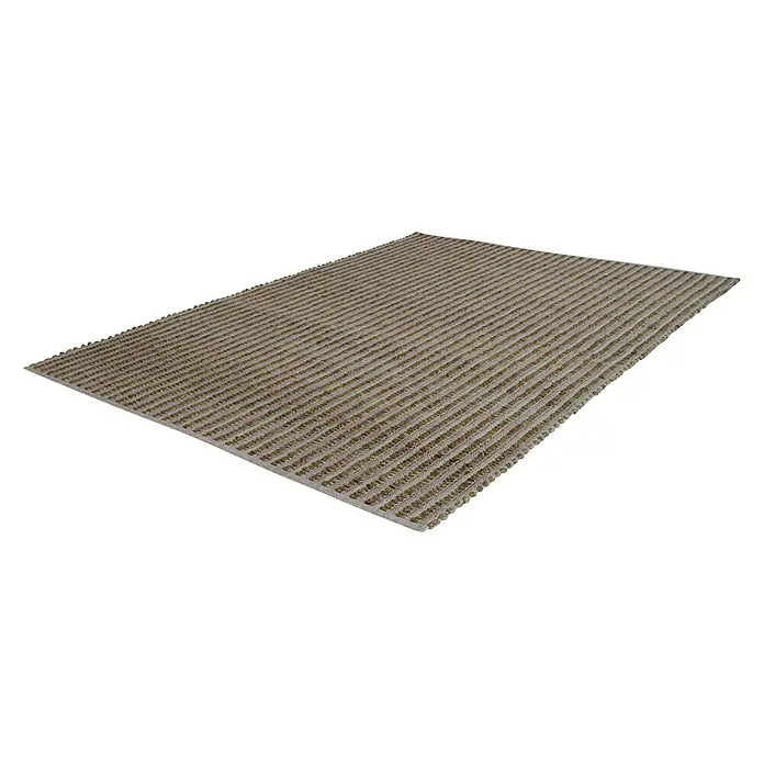 Kayoom Teppich Chess 310 - Natur/Pink, 230 x 160 cm, 100% Jute-/Baumwollmischung - Ansicht von oben