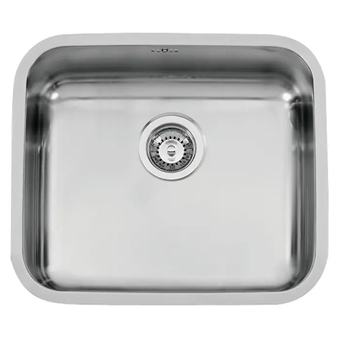 Rodi Fregadero encastrable Belém - 44 x 54 cm, Acero inoxidable, Cromo