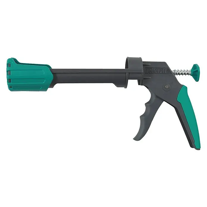 Wolfcraft Pistola de silicona MG 200 ERGO - Apto para: Silicona y cartuchos
