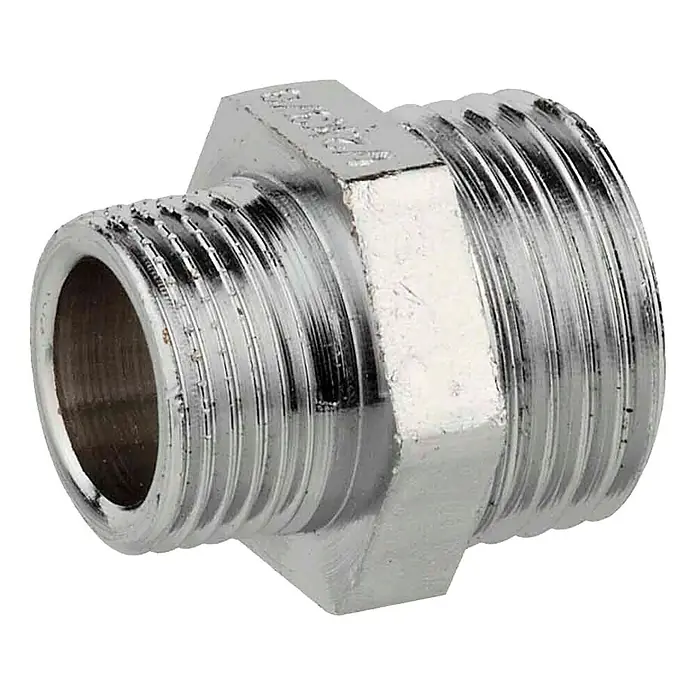 Redukcijski element - 1 x ¾ inča, Kromirano - Pogled sprijeda