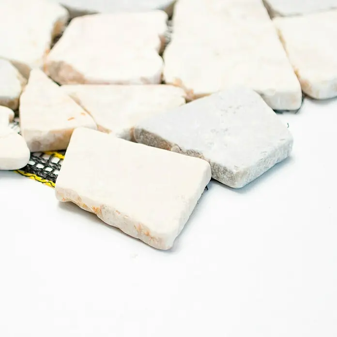 Mosaikfliese Mix CIOT 30/4013 - 31,6 x 31,6 cm, Grau, Matt - Vorderansicht