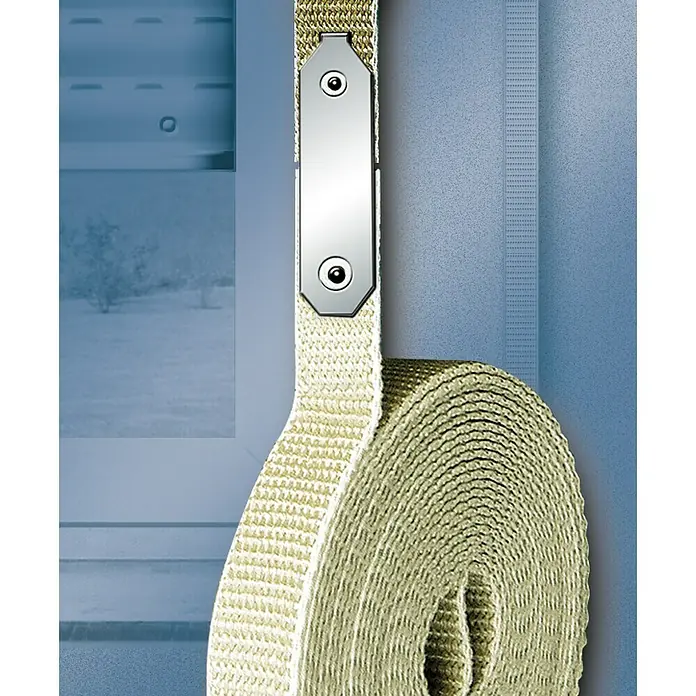 Schellenberg Cinta Fix - Largo: 4,3 m, Anchura de la correa: 23 mm, Gris