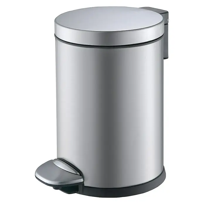 Treteimer Cicilia - 5 l, Edelstahl, Rund