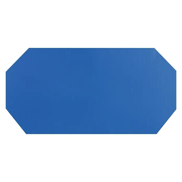 Cubierta de piscina para invierno - Azul, PVC - Vista superior