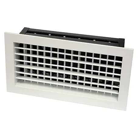 Reja de ventilación con registro