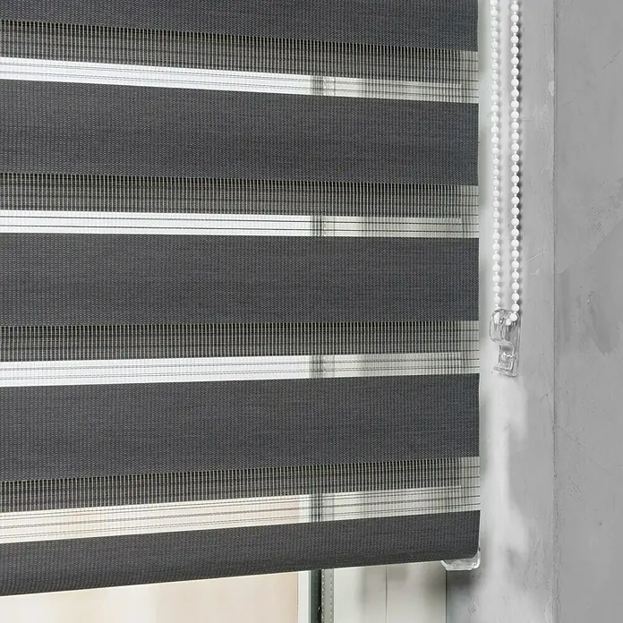 Expo Ambiente Doppelrollo Mini - B x H: 60 x 150 cm, Grau - Detailaufnahme
