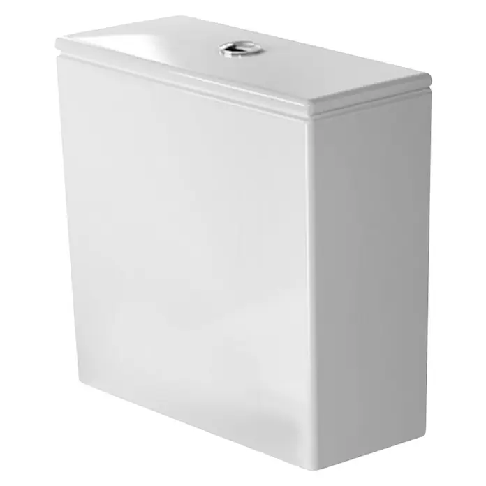 Duravit DuraStyle Spülkasten - Mit schmutzabweisender Glasur, Rechts, Keramik, Weiß - Vorderansicht