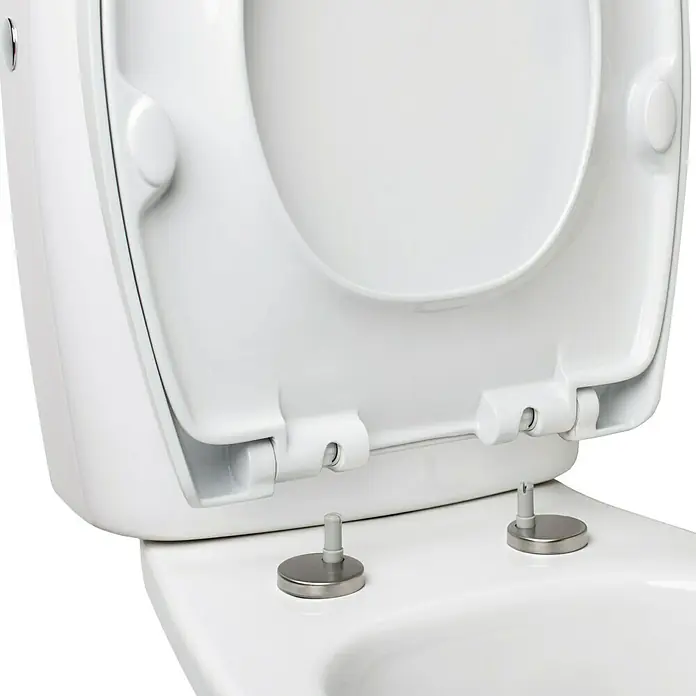 Tatay Tapa de WC Optima - Con caída amortiguada, Plástico, Blanco