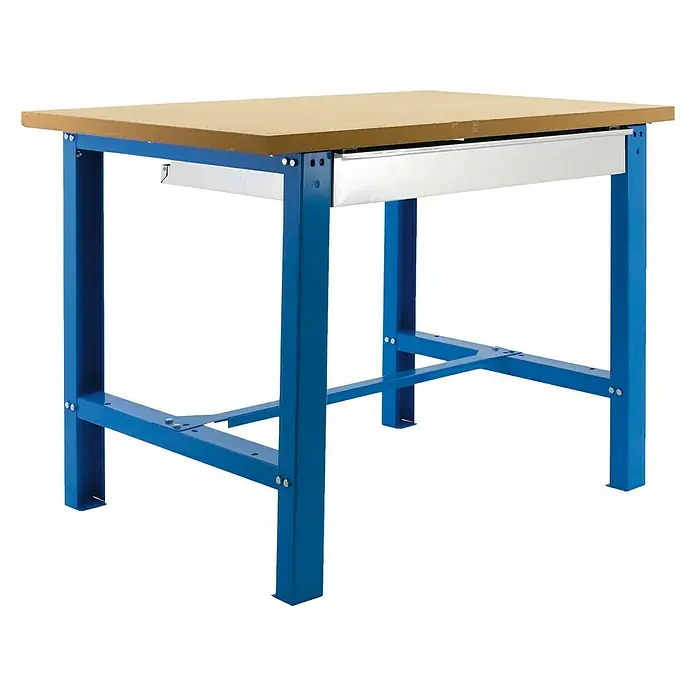 Simonrack Simonwork Werkbank BT6 Box - L x B x H: 75 x 120 x 86,5 cm, Blau