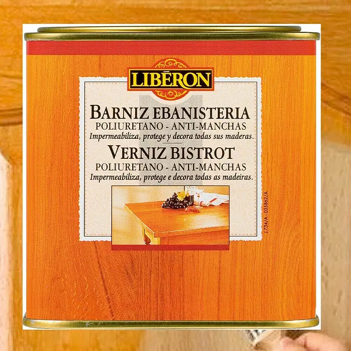 Libéron Barniz protector Ebanistería - Incoloro, Brillante, 500 ml