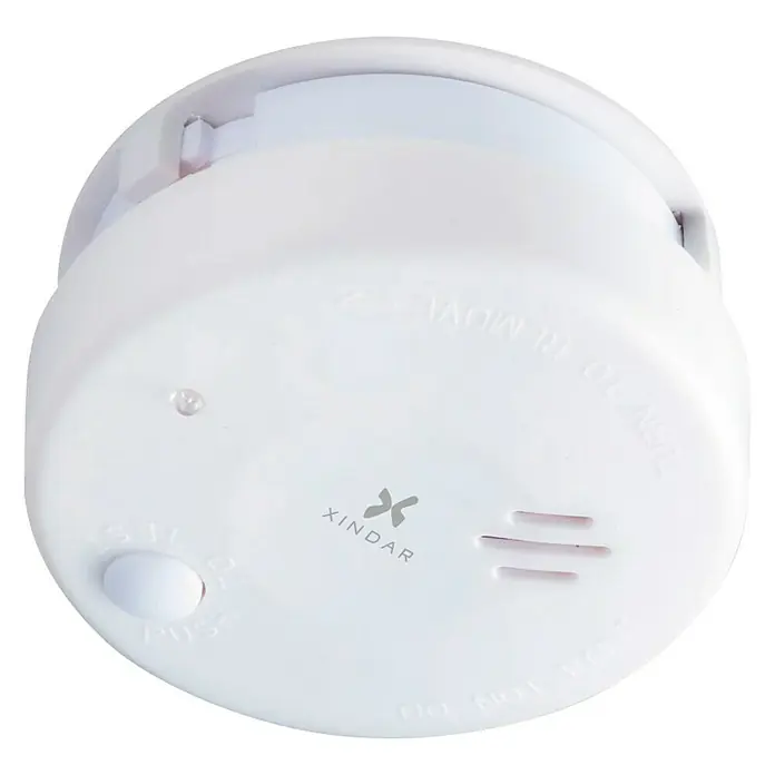Xindar Detector de humo Mikroalert - Diámetro: 7,2 cm, Duración de batería: 5 años, 85 dB