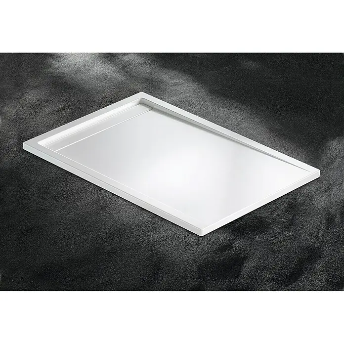 Camargue Douchebak Tampico - l x b: 90 x 90 cm, Kunststof, Wit