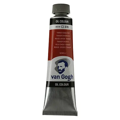 Talens Van Gogh Pintura al óleo Rojo óxido transparente