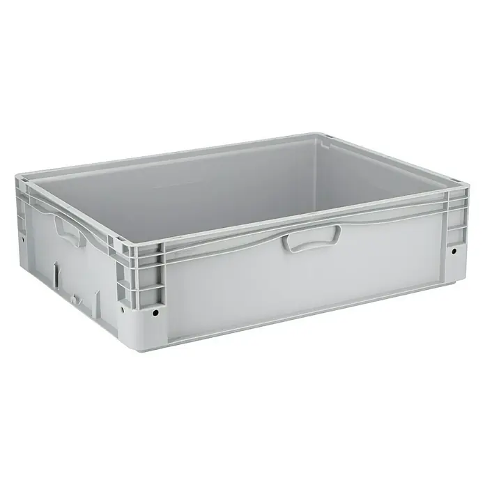 Surplus Systems Eurobox - L x B x H: 80 x 60 x 22 cm, Kunststoff, Grau
