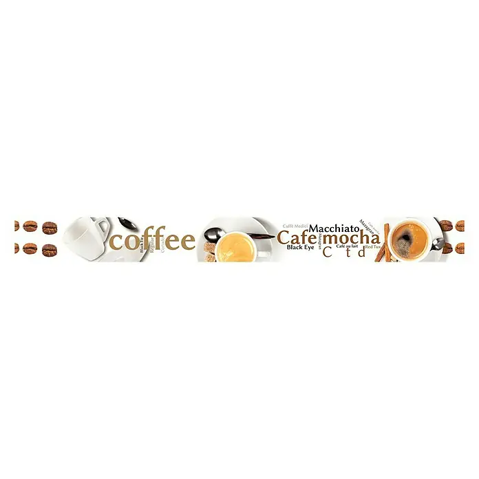 Cenefa Cafes - 60 x 6 cm
