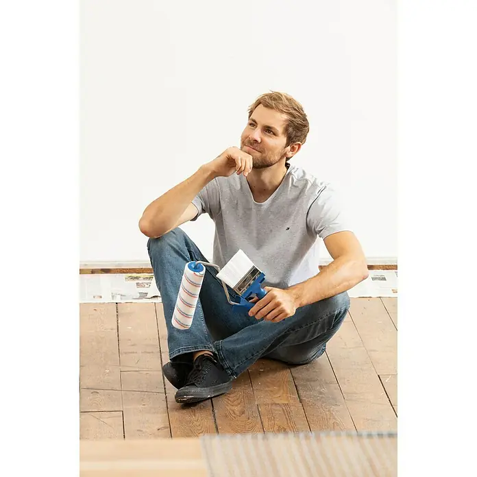 Knauf EasyPutz Finishwalze - Geeignet für: Putz, Breite Walze: 22 cm, Bügelstärke: 8 mm