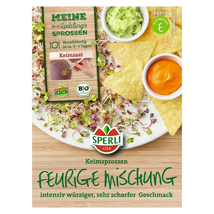 Sperli Saatgut - Feurige Mischung - Vorderansicht