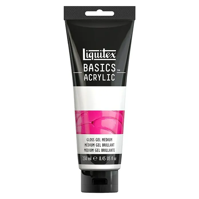 Liquitex Basics Sredstvo za efekt - Prozirno, Sjaj, 250 ml - Pogled sprijeda