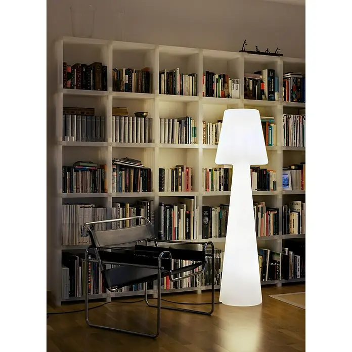 New Garden Lámpara de diseño para exterior LED Lola - 2 luces, Color de luz: Blanco frío, Altura: 165 cm