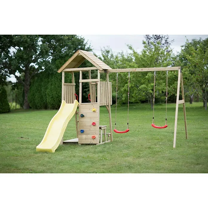 Wendi Toys Kinderspielturm Giraffe - 280 x 340 cm - Stimmungsaufnahme