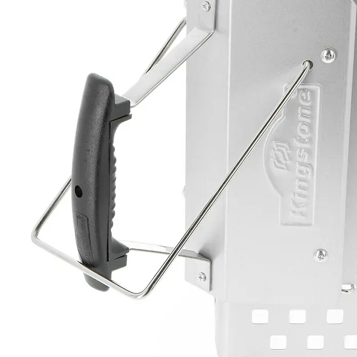 Kingstone Anzündkamin - 19 x 19 x 30 cm, Stahl