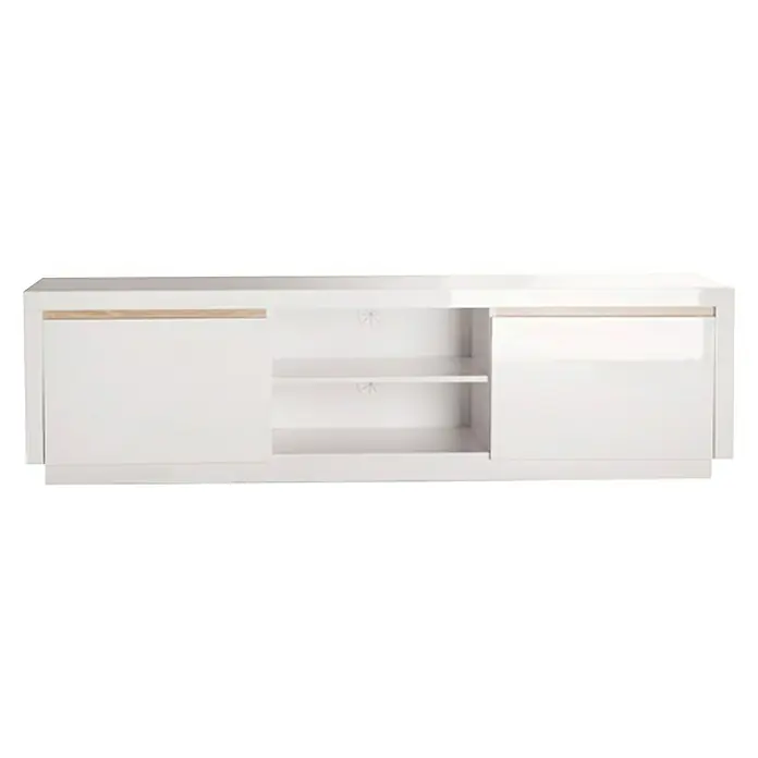 Phönix Solina Sideboard - L x B x H: 45 x 160 x 44 cm, Weiß, Anzahl Schubladen: 2 Stk. - Vorderansicht