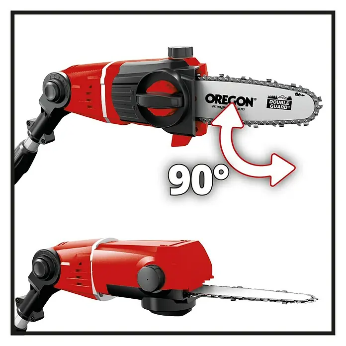 Einhell Power X-Change Hochentaster-Aufsatz GE-HH 18/45 Li T-Solo - Passend für: Einhell Akku-Multifunktionswekzeug GE-HH 18/45 Li T - Detailaufnahme