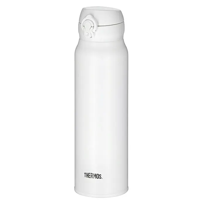 Thermos Thermo-Trinkflasche Ultralight - Weiß, 0,75 l - Vorderansicht