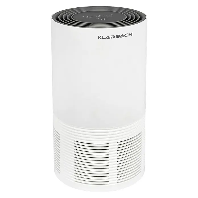 Klarbach Luftreiniger LR64036we - Ø x H: 23,1 x 39,1 cm, Leistungsstufen: 3 - Vorderansicht