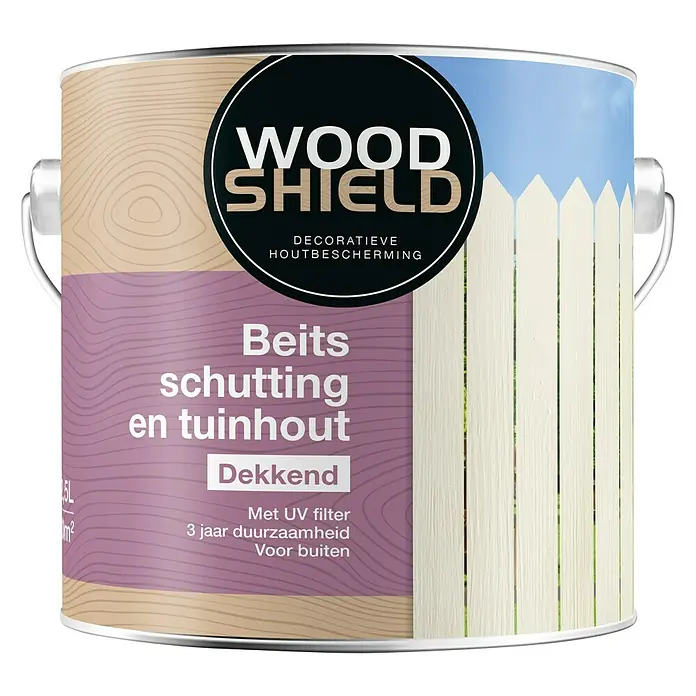 Wood Shield Houtbeits voor langdurige bescherming Kleurloos - Kleurloos, 2,5 l